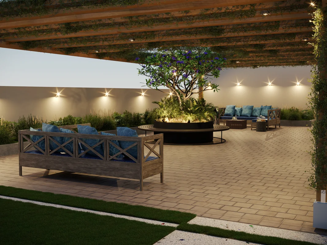 Dosti Primus Courtyard Top View